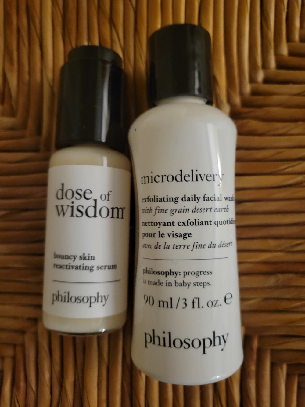 Philosophy skincare duo Dose Of Wisdom And Microdelivery